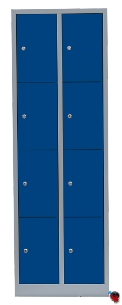 Stahl-Fächerschrank